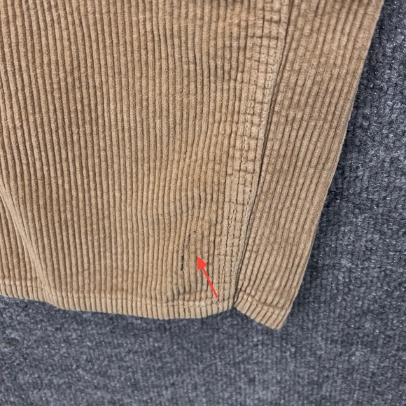 EMPYRE Corduroy Pants Tan Straight Leg Men's Size 28  Casual Workwear Trousers - Picture 5 of 10